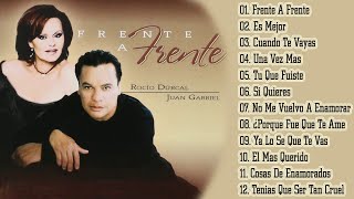 Juan Gabriel Y Rocío Dúrcal Éxitos Mix  Frente A Frente Full Album [upl. by Attaymik606]