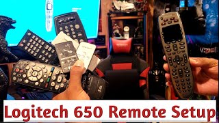 Logitech Harmony 650 Recommendation amp Setup [upl. by Kragh]