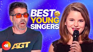 YOUNGEST Singers With BIG VOICES On Americas Got Talent 🥹 [upl. by Primalia962]