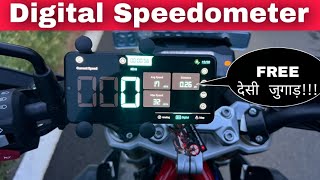 FREE Digital GPS Speedometer Odometer Speed Tracker App For Bikes amp Scooters [upl. by Lune]