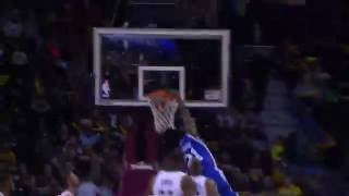 Joel Embiid Big Dunk  76ers vs Cavs  NBA Preseason 1082016 [upl. by Nnyroc186]