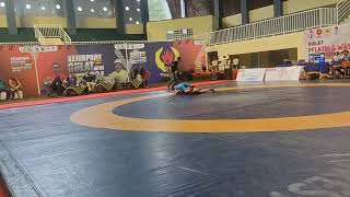 final 50 kg pemula gulat putri jatim surabaya vs kediri [upl. by Orelia928]