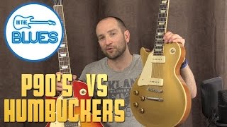 P90 Pickups vs Humbucker Pickups [upl. by Gall]