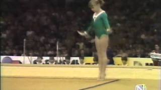 8th Team CAN Elfi Schlegel FX 1978 World Gymnastics Championships 9 50 [upl. by Akere]