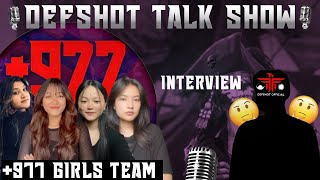 DEFSHOT TALK SHOW  977 ESPORTS NEPAL [upl. by Shantee]