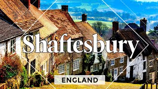 Visit Shaftesbury a Beautiful Town to Visit in Dorset including Gold Hill [upl. by Dannel]