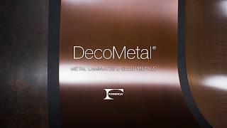 DecoMetal® Metal Laminate by Formica Group [upl. by Ellary]