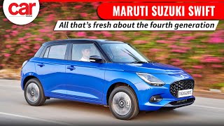 Maruti Suzuki Swift Fourth Generation Review  Swift gets a threecylinder engine  Car India [upl. by Marja327]