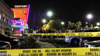 Century 16 Movie Theater Shooting Incident Police Radio Transmissions Full Version [upl. by Avrenim]