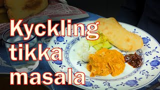 Kyckling tikka masala  nästan nationalrätt i Storbritannien [upl. by Madlin54]