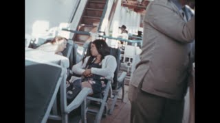 Spain 1970s The ferry archive footage [upl. by Enneiluj338]