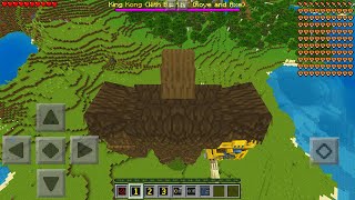 Playing as KING KONG BEAST GLOVE in Minecraft Pocket Edition [upl. by Wales]