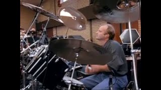 Genesis 1992 04 06 Rehearsal Chiddingfold UK Phil Collins Drums Excerpts Musical Box Firth of Fifth [upl. by Garaway541]