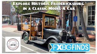 Explore Historic Fredericksburg in a Classic ModelA Car [upl. by Sheeb]