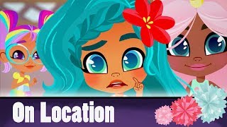 Hairdorables Cartoons  On Location  EPISODES 13  14 [upl. by Celinda262]