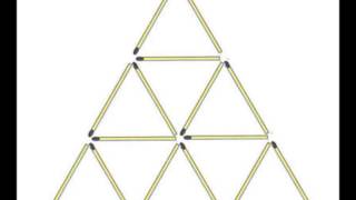 Enigme Devinette 280  triangles en allumettes [upl. by O'Toole]