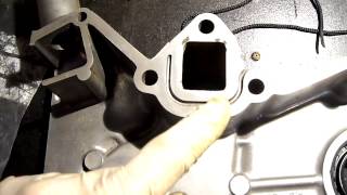 BMW M10 B20 B18 B16 B15 timing chain cover sealing trick [upl. by Enelaj]