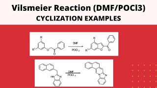 Vilsmeier Haack Reaction  Part 2  Cyclization ExamplesPractice Questions Gate Chemistry [upl. by Yedorb8]