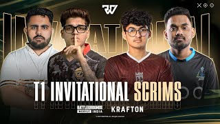 T1 INVITATIONAL SCRIMS PRESENTED BY RAWTEENS GodLikeEsportss CarnivalGamingg JONATHANGAMINGYT [upl. by Seto]