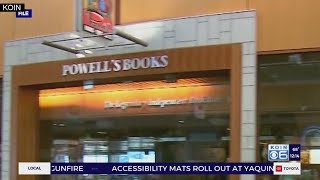 PDX travelers could see resurgence of Powells airport bookstore [upl. by Noemad764]