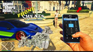 GTA 5 NEW SECRET PHONE CHEATE CODES 2022  Money cheat  God Mode PS4 PS5 XboxOne amp PC [upl. by Culliton]