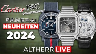 Richemont Abend mit IWC Cartier und Panerai Neuheiten  ALTHERR Live [upl. by Georges]