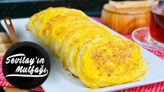 Patatesli Rulo Börek Nasıl Yapılır  Patatesli Buzluk Böreği Tarifi [upl. by Salena]