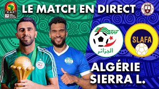 🔥  LIVE   ALGÉRIESIERRA LEONE  Le match en direct   CAN 2022 [upl. by Jeri]