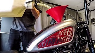 FatBoy Bobber Build  Firing it up  EP9 [upl. by Alleciram]