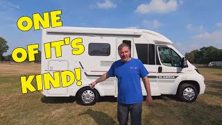 ADRIA MOTORHOME SLIDE OUT  Adria Compact SLS Review [upl. by Melburn159]