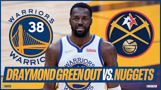 Can Warriors SURVIVE Without Draymond Green Against Nuggets [upl. by Enilhtak109]