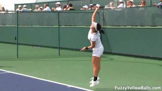 Zheng Jie hitting in High Definition [upl. by Dinerman406]