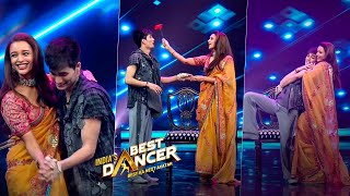 OMG Tripti Dimri Romantic Couple Dance With Nepo  Indias Best Dancer Season 4  Tripti Dimri [upl. by Airdnaxila]