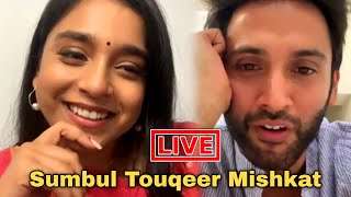 Sumbul Touqeer Live With Mishkat Varma from Kavya Ek Jazba ek junoon Set reply to Fans [upl. by Aicatsue]