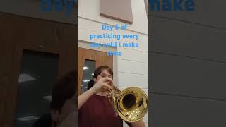 Day 5 of playing trumpet every day until I make state [upl. by Hitoshi498]