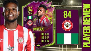 MOST OP CDM 84 RULEBREAKER ONYEKA REVIEW  FIFA 22 Ultimate Team [upl. by Ahserkal]