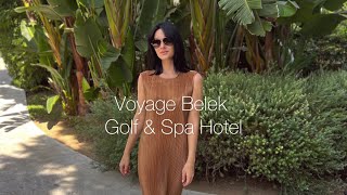 Обзор турецкого отеля Voyage Belek Golf amp Spa Hotel 2023 г [upl. by Mylor]