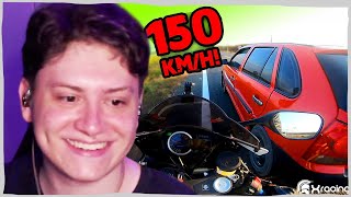 reagindo a SUSTOS DE MOTO EP 198 [upl. by Acim]