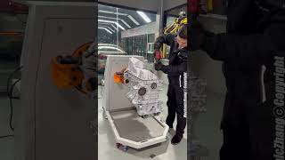 BMW N52 Engine Assembly Part 3 short shorts [upl. by Ellertal]