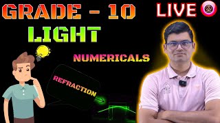 LIGHT  GRADE  10  LECTURE  3  REFLECTION AND REFRACTION  BY SUDHANSHU SIR [upl. by Enutrof]