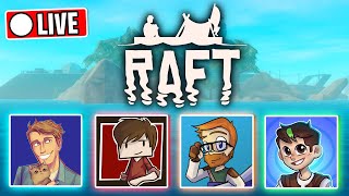 PLAYING RAFT WITH THE GANG AGAIN w Grian Smallishbeans amp FWhip [upl. by Atived]