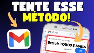 Como APAGAR todos os Emails do Gmail pelo celular de uma só vez [upl. by Egduj]