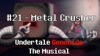 Undertale Genocide The Musical  Metal Crusher [upl. by Irtimed]