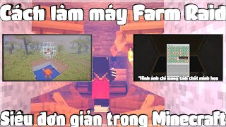 Hướng Dẫn Cách Làm Máy Farm Totem và Emerald Đơn Giản NhấtFarm Raid Minecraft 121 [upl. by Ettennaj528]