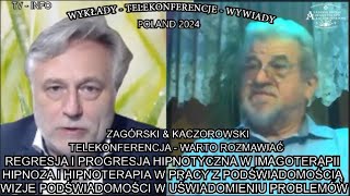 REGRESJA I PROGRESJA HIPNOTYCZNA W IMAGOTERAPII WIZJE PODŚWIADOMOSCI W UŚWIADOMIENIU PROBLEMÓW [upl. by Mariya]