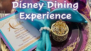 Disney Dining Experience [upl. by Idroj]