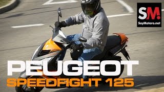 Prueba Peugeot Speedfight 3 125 2014 [upl. by Ozne]