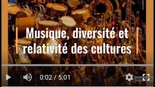 diversité des culturesmétissage musique [upl. by Ahsiekim835]