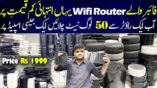 Fiber Router  WiFi Router Price  Wifi Router Wholesale Market Karachi  Internet Wifi Router [upl. by Fulton]