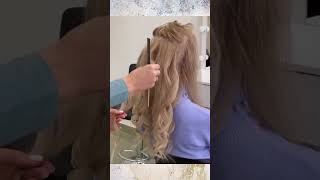 Beautiful natural curling iron curls How to make curls [upl. by Kacey986]